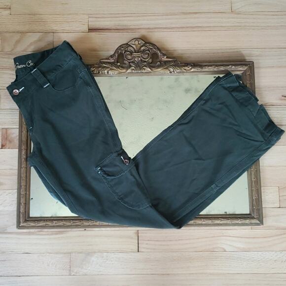 Arizona Jean Company Pants - Arizona Jean Company Women's Y2K Cargo Grungecore Outdoor Canvas Pants Size 9